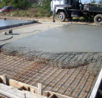 Пропорции при расчете бетона для фундамента