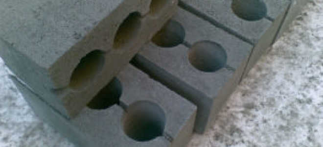 Основные характеристики шлакоблоков