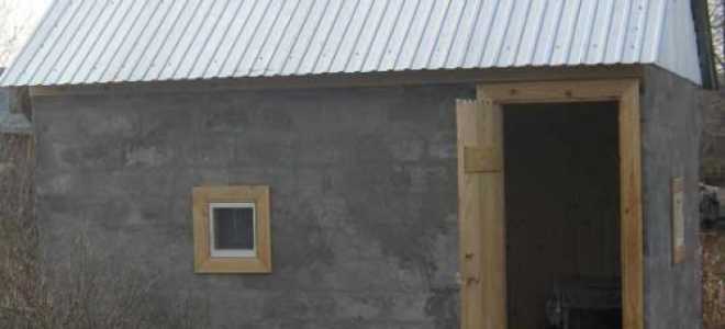 Технология строительства бани из керамзитобетонных блоков