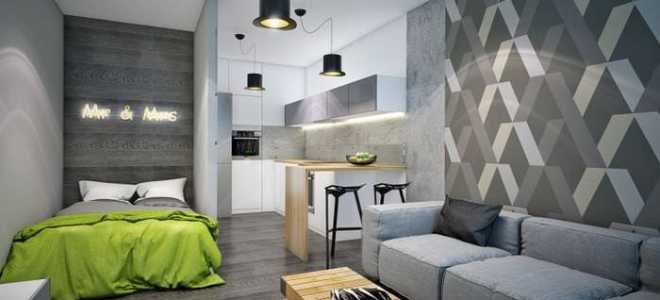 Необычная поклейка обоев