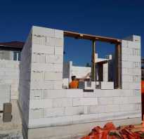Строительство дома 6х6 из пеноблоков