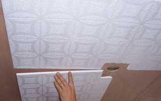 Как выбрать клей для потолочной плитки