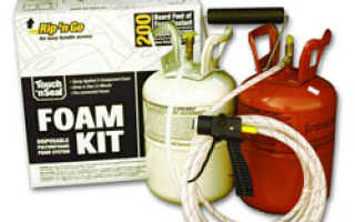 Руководство по утеплению ППУ своими руками