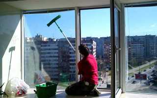 Как мыть окна на высоких этажах