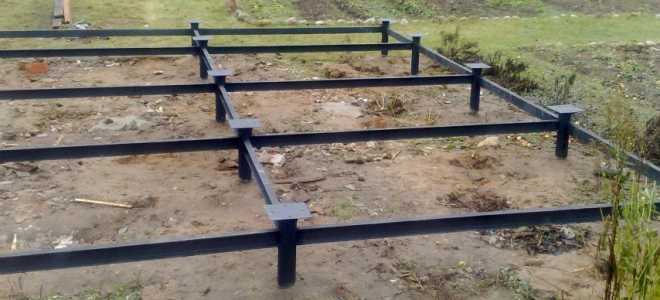 Какой фундамент сделать под бытовку