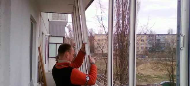 Как снять пластиковые окна на балконе