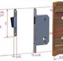 Как установить магнитный замок на межкомнатную дверь