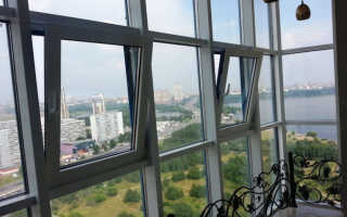 Панорамное остекление балкона алюминиевым профилем