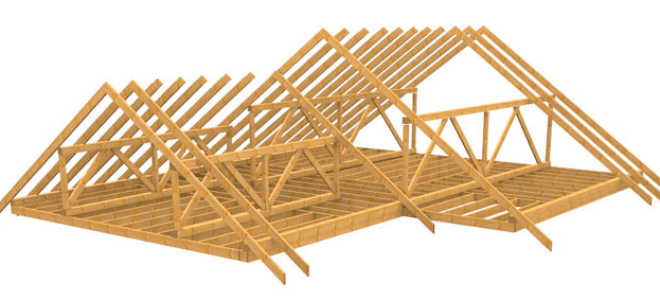 ﻿Что включает в себя план стропильной системы?