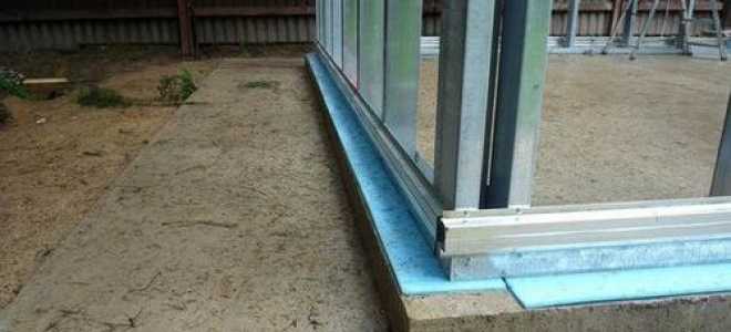 Возведение фундамента под дом из сэндвичпанелей